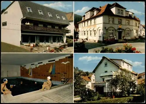 Beiseförth-Malsfeld Fuldatal Gast- u. Pensionshaus Zum Goldenen Löwen 1974