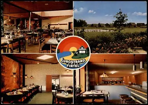 Ansichtskarte Fintel Mehrbild Feriendorf Eurostrand 1983