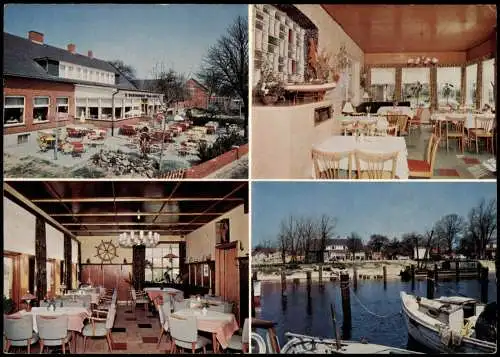 Strande Hotel und Restaurant Park-Café - Blick auf Kieler Förde 1978