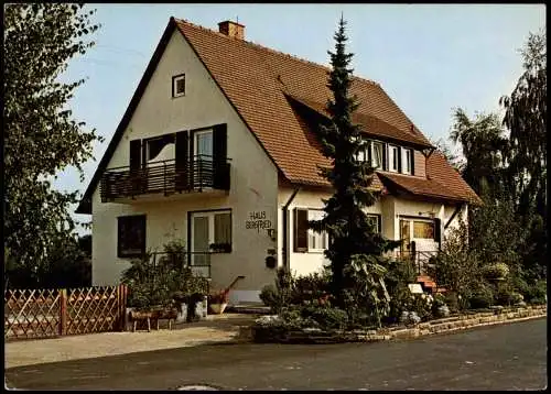 Ansichtskarte Bad Krozingen Gästehaus Bergfried 1978
