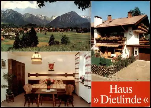 Oberstdorf (Allgäu) Haus Dietlinde Ehrenbergerstraße 3 Bild 1982