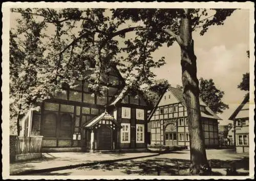 Ansichtskarte Rietberg (Westfalen) Partie an der evangelischen Kirche 1959