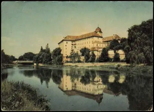 Postcard Bad Podiebrad Poděbrady Zámek 1962