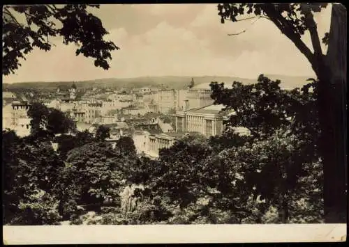 Postcard Teplitz-Schönau Teplice Stadtblick 1962