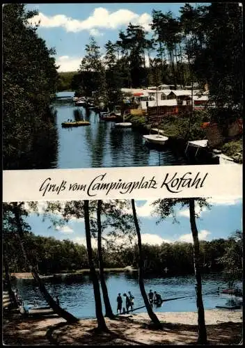 Ansichtskarte Mühle Kogel-Sterley Campingplatz Kofahl 1978