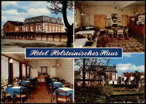 Friedrichstadt (Eider) Hotel Holsteinisches Haus Bes. G. Clausen Innen  1970
