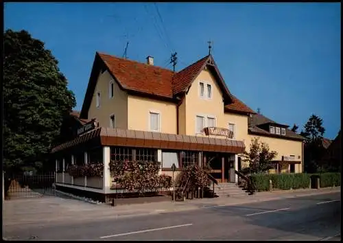 Ansichtskarte Erlenbach (Landkreis Heilbronn) Gasthaus Rebstock 1986