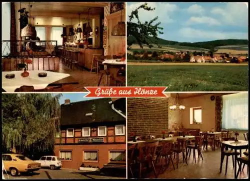 Ansichtskarte Hönze-Sibbesse Gasthaus Hönzer Eck 4 Bild 1985