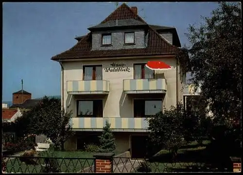 Ansichtskarte Bad König Pension Waldblick, Phlipp-Schmunck-Straße 8 1978