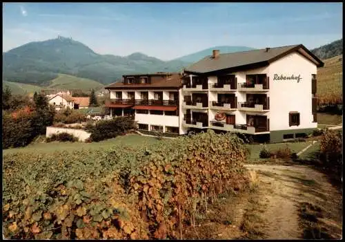 Ansichtskarte Neuweier-Baden-Baden HOTEL-RESTAURANT REBENHOF 1978