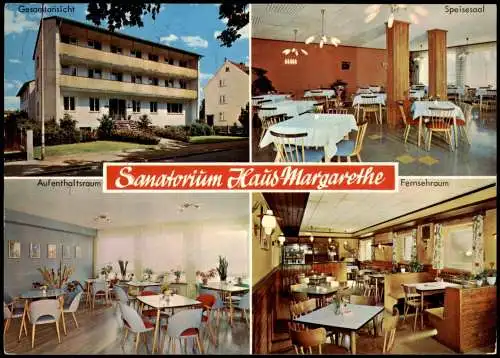 Ansichtskarte Bad Vilbel Mehrbild Sanatorium Haus Margarethe Parkstraße 1979