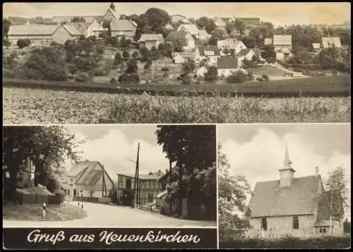 Neuenkirchen (Lüneburger Heide) 3 Bild Stadt Kirche Straße 1959