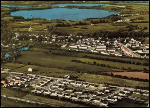 Ansichtskarte Bornhöved (Holstein) Luftbild Flugzeugaufnahme 1972