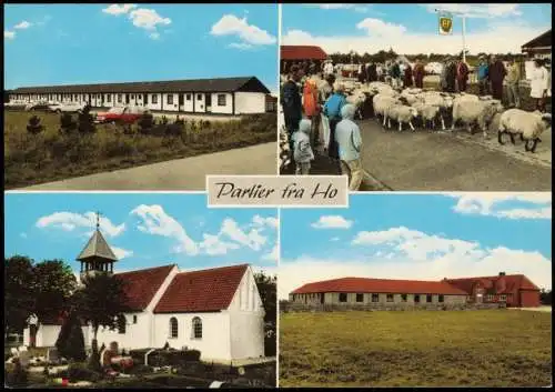 Postcard .Dänemark - Partier fra Ho Schafsmarkt 4 Bild Danmark 1979