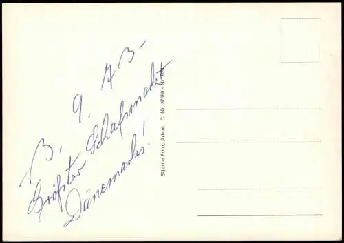 Postcard .Dänemark - Partier fra Ho Schafsmarkt 4 Bild Danmark 1979