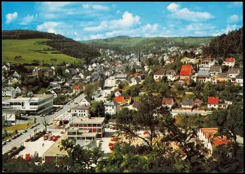 Ansichtskarte Bad Schwalbach Langenschwalbach Stadtblick 1992