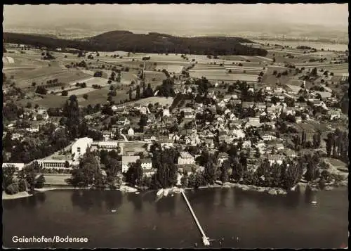 Ansichtskarte Gaienhofen Luftbild 1963