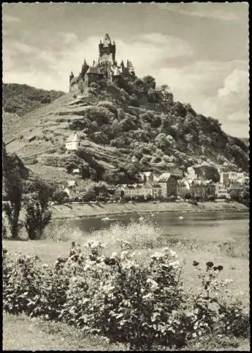 Ansichtskarte Cochem Kochem Reichsburg Cochem 1965