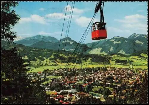 Ansichtskarte Oberstdorf (Allgäu) Nebelhorn Seilbahn 1966