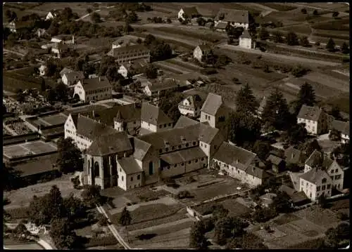 Ansichtskarte Reichenau (Bodensee) Luftbild 1956