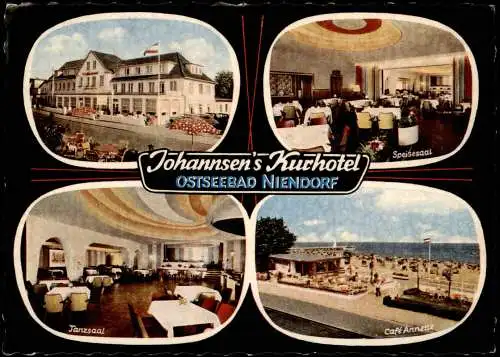 Ansichtskarte Niendorf-Timmendorfer Strand Johannsen's Kurhotel 4 Bild 1965
