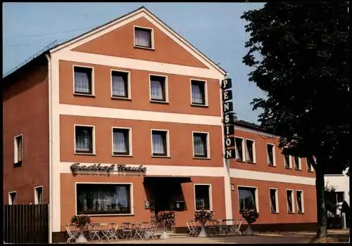 Ansichtskarte Allersberg Gasthof Traube ADAC Vertragshaus 1979