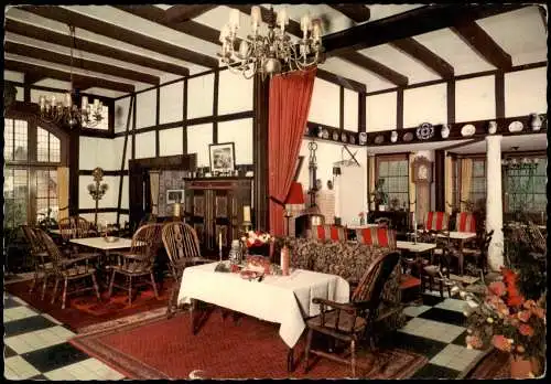 Ansichtskarte Schermbeck Gastraum Gasthaus Schinken-Kruste 1969
