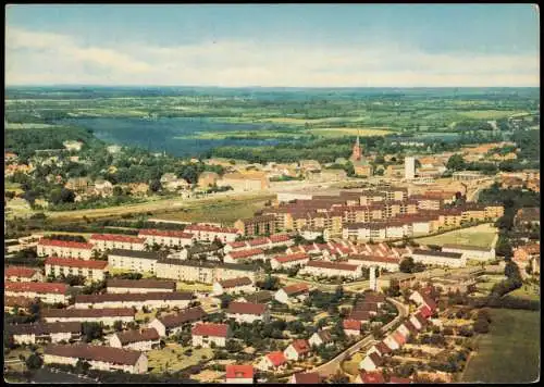 Ansichtskarte Bad Segeberg Luftbild Neubaugebiet 1969