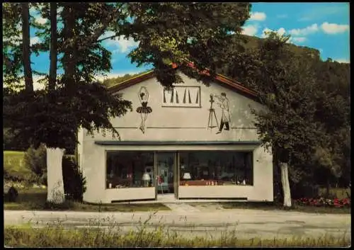Ansichtskarte Schieder-Schwalenberg Bildhauertruhe 1978