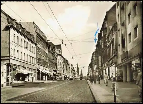 Ansichtskarte Herne Bahnhofstraße 1961