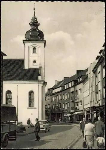 Ansichtskarte Dinslaken Evangelische Kirche 1964
