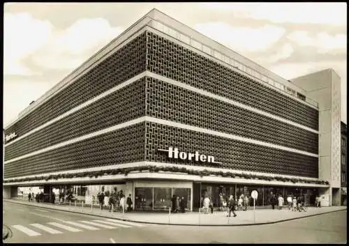 Münster (Westfalen) Horten Ludgeristraße 1 Warenhaus mit Supermarkt 1972