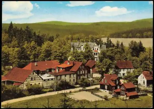 Ansichtskarte Buntenbock-Clausthal-Zellerfeld Pension Höhlein 1976