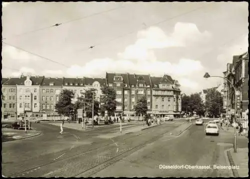 Ansichtskarte Oberkassel-Düsseldorf Belsenplatz - Fotokarte 1971