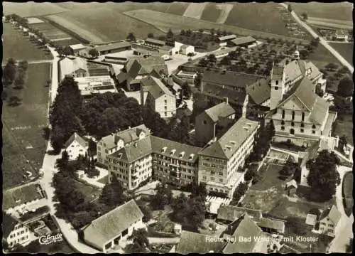 Ansichtskarte Reute-Bad Waldsee Luftbild 1968