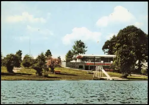 Schmidthahn-Steinebach an der Wied Haus am See, Rutsche - Campingplatz 1973