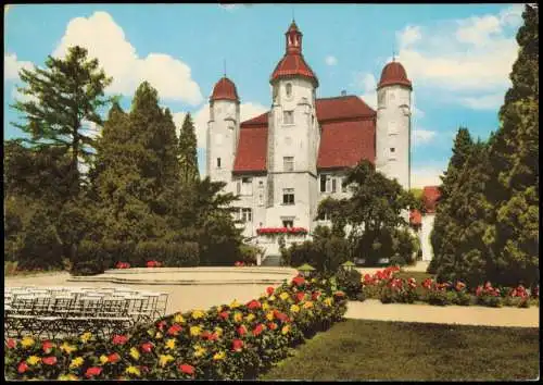 Ansichtskarte Bad Säckingen Trompeterschloß Parkseite 1972