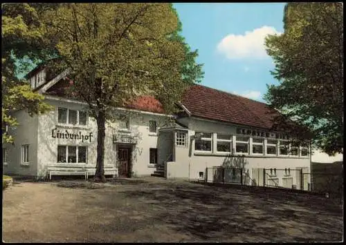 Langscheid-Sundern (Sauerland) Haststätte Lindenhof Ruf Hachen 1966