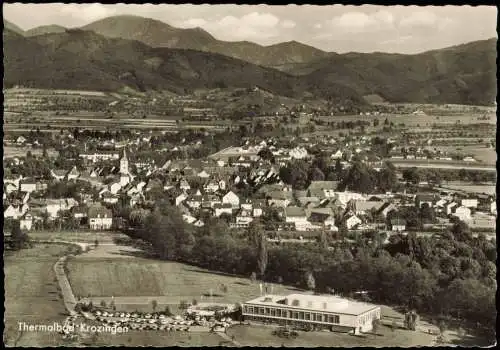 Ansichtskarte Bad Krozingen Luftbild 1966