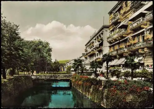 Ansichtskarte Baden-Baden HOTEL EUROPÄISCHER HOF Colorfotokarte 1966