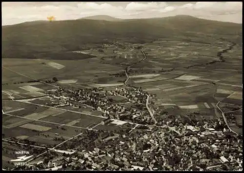 Ansichtskarte Wehrheim Taunus Luftbild Luftaufnahme 1971