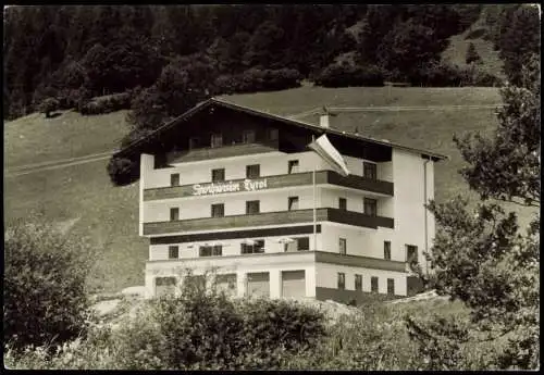 Ansichtskarte Walchsee Gasthaus Sportpension TYROL Durchholzen 1965