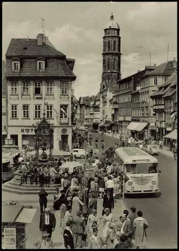Ansichtskarte Göttingen Weenderstraße Kiosk Bus Haltestelle 1969
