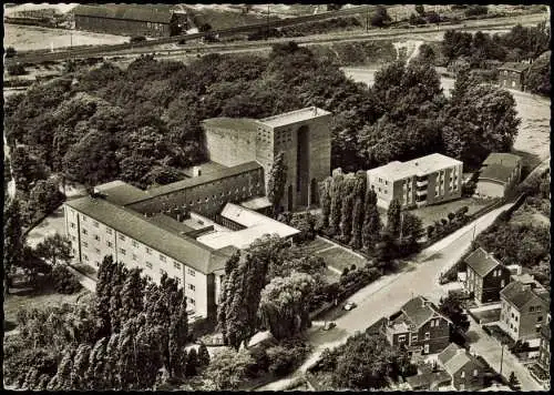 Mönchengladbach Luftbild Asthma-Krankenhaus der Kamillianer 1970