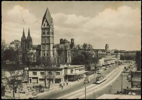 Ansichtskarte Köln Hahnenstraße 1959