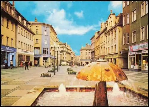 Ansichtskarte Zeitz Leninstraße 1979