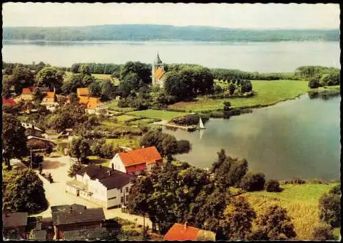 Ansichtskarte Bosau Luftaufnahme Luftbild 1965
