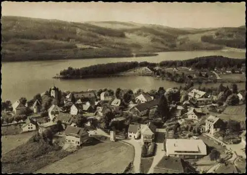 Ansichtskarte Schluchsee Luftbild 1962