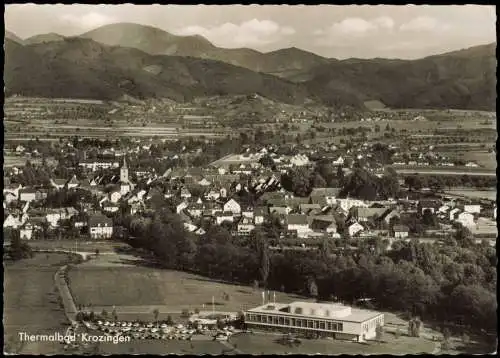 Ansichtskarte Bad Krozingen Luftbild 1965