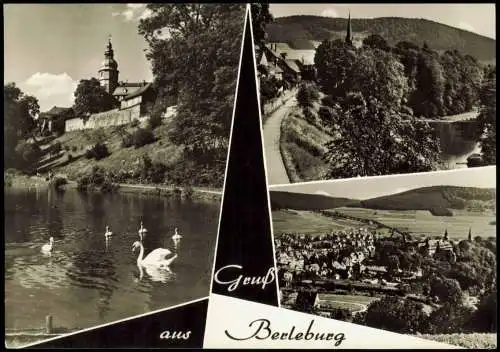 Ansichtskarte Bad Berleburg 3 Bild Stadtansichten 1968